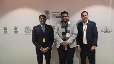Business News | Gujarat's Youngest Cybersecurity Entrepreneur Dhruv Pandit Represented India at WEF 2026 in Davos