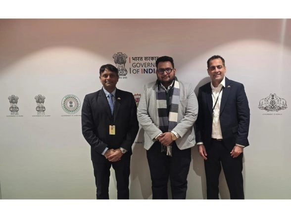 Business News | Gujarat's Youngest Cybersecurity Entrepreneur Dhruv Pandit Represented India at WEF 2026 in Davos