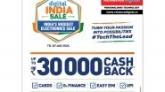 Entertainment News | Reliance Digital's Digital India Sale Unleashes Massive Deals, Discounts, Cashbacks and More