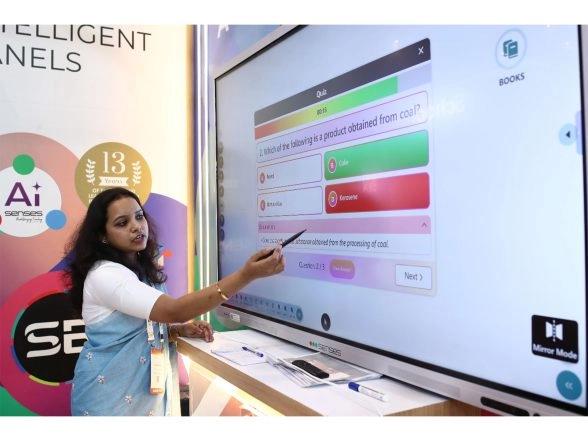 Business News | Senses Electronics Presents AI-Enabled Classroom Innovations at DIDAC India 2025