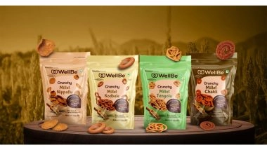 Business News | WellBe Foods Expands Its Healthy Snacking Portfolio with the Launch of Millet-based Snacks