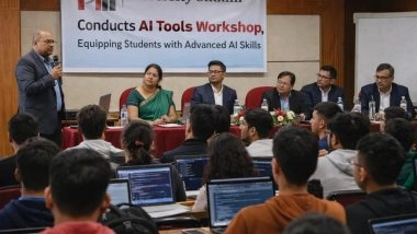 Business News | MIT University Sikkim Hosts AI Tools Workshop to Enhance Students' Practical AI Knowledge