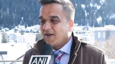 Business News | Gujarat Dy CM Harsh Sanghavi Discusses AI, Advanced Computing, Next-gen Digital Infra with Tech Giants at Davos