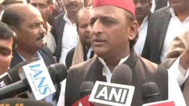 India News | Akhilesh Yadav, Says BJP Promoting Capitalism; Vows to Carry Forward Samajwadi Movement