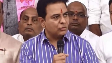 India News | Telangana Has Turned into 'stone in Madman's Hand': BRS' KTR Slams Congress Govt