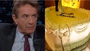 Entertainment News |  Martin Short Accidentally Slices Selena Gomez's Wedding Cake, Thought It Was Part of the Dessert Spread