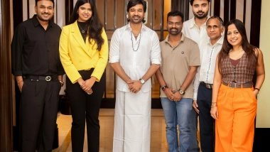 Entertainment News | D55: Dhanush Locks Next Project with Amaran Director Rajkumar Periasamy, Check Pic with Team