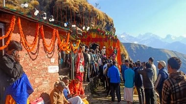 India News | Uttarakhand: Lord Rudranath Temple to Reopen for Summer Season on May 18