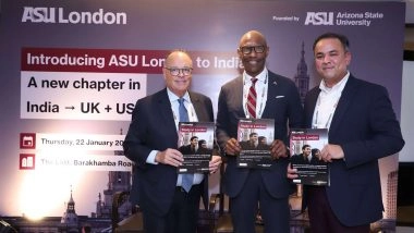 Business News | ASU Introduces London-based Global Education Pathway for Indian Students