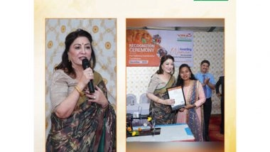 Business News | Viraj Profiles Hosts Recognition Ceremony for Women Who Successfully Passed the Tailoring Examination