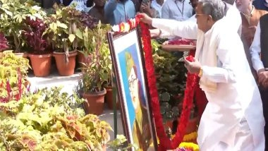 India News | Karnataka CM Pays Tribute to Netaji Subhas Chandra Bose on His Birth Anniversary