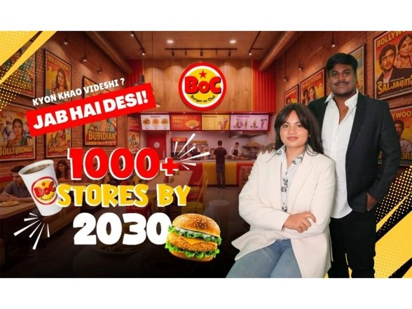 Business News | BoC (Burger or Chai) Sets Sights on 1,000 Franchise Outlets by 2030, Aiming to Shape India's Desi-First QSR Growth Story