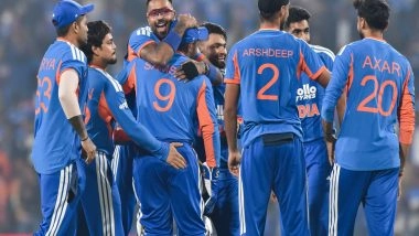 Sports News | Second T20I: Mitchell Santner, Rachin Ravindra Help New Zealand Post 208/6 Against India