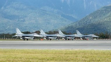 World News | Taiwan Detects 23 Sorties of Chinese Aircraft, Naval Vessels