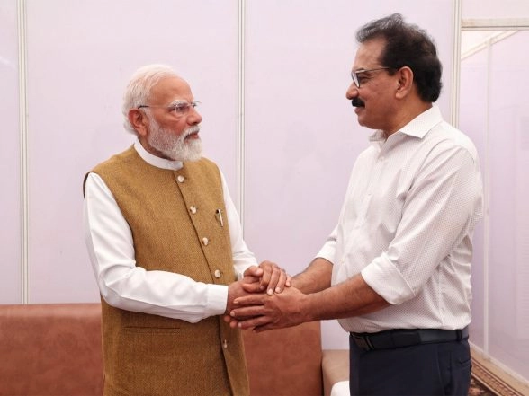 India News | 'Welcome Twenty20 to the NDA Family': PM Modi After Meeting Sabu M Jacob in Kerala