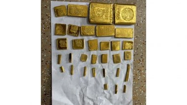 India News | DRI Mumbai Foils Novel Gold Smuggling Attempt Through Courier; 1.815 Kg Gold Worth Rs 2.89 Crore Seized; Two Arrested
