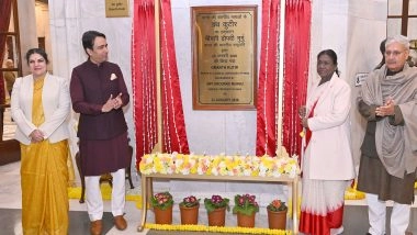 India News | Outgrowing Colonial Shadows: President Murmu Inaugurates Granth Kutir at Rashtrapati Bhavan