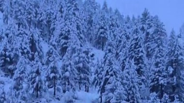 India News | J-K: Heavy Snowfall Continues in Doda; Residents Advised to Stay Indoors