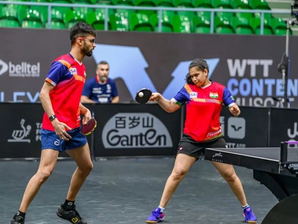 Sports News | Manush, Diya Capture Mixed Doubles Title at WTT Contender Muscat