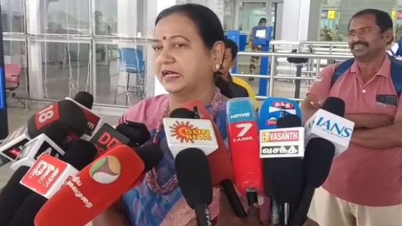 India News | Alliance Talks Ongoing for Upcoming Tamil Nadu Polls: DMDK's Premalatha Vijayakanth