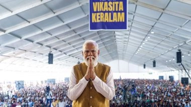 India News | BJP-NDA Realise Dream of 'Vikasita Keralam': PM Modi After His Visit to Poll-bound State