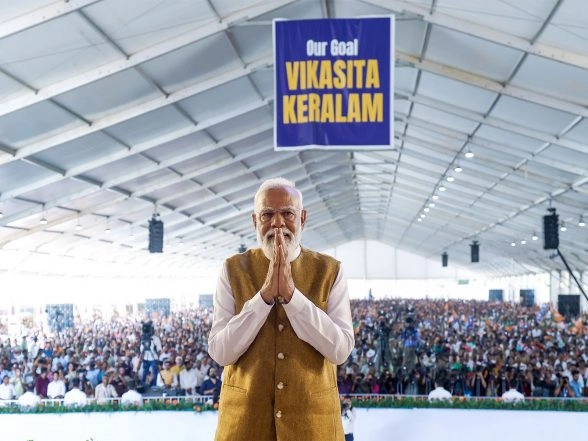 India News | BJP-NDA Realise Dream of 'Vikasita Keralam': PM Modi After His Visit to Poll-bound State