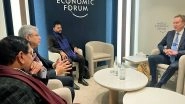 World News | Civil Aviation Minister Ram Mohan Naidu Engages Global Leaders at WEF 2026 in Davos