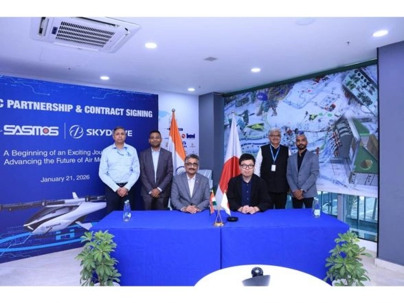 Business News | SASMOS Signs Strategic Contract with SkyDrive Inc. for EWIS Design and Manufacturing Solution, Strengthening India-Japan Collaboration