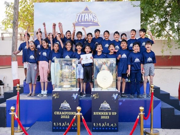Sports News | Gujarat Titans Conclude Morbi Leg of Third Edition of Junior Titans