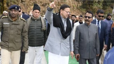 India News | Uttarakhand: CM Dhami Inspects Dunikhal-Ratighat Road Construction Work