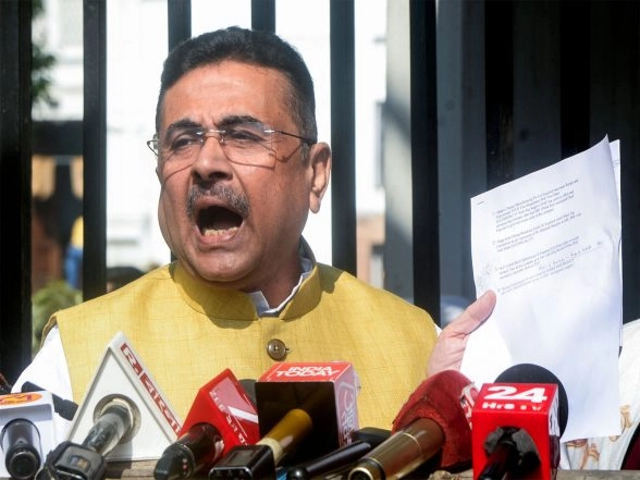 India News | Suvendu Adhikari Slams Mamata Govt over Beldanga Protest, Calls It 'Deja Vu' Moment Where 'vandalism Took Center Stage'