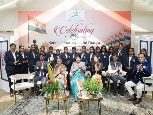 India News | FFOI Felicitates Visually Impaired Women's Cricketers, Naveen Jindal Says Team's Achievement Provides Inspiration to People