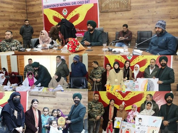 India News | J_K: National Girl Child Day Celebrated at DC Office Doda; DC Highlights Girl Education Importance