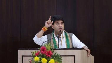 India News | Union Minister Jyotiraditya Scindia Lays Foundation Stone of Rs 80 Crore Agarwood Value Chain Development Scheme