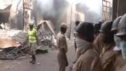 India News | Telangana: 3 Dead, Rescue Operations Underway After Nampally Furniture Godown Fire in Hyderabad