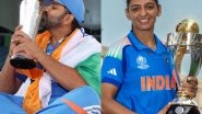 Sports News | Padma Awards: Rohit Sharma and Harmanpreet Kaur to Get Padma Shri, Vijay Amritraj to Honour with Padma Bhushan