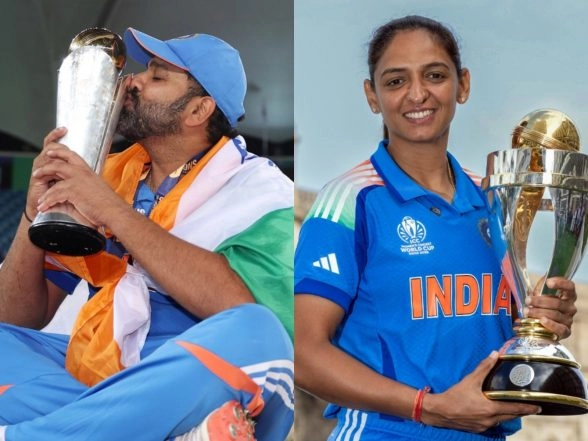 Sports News | Padma Awards: Rohit Sharma and Harmanpreet Kaur to Get Padma Shri, Vijay Amritraj to Honour with Padma Bhushan