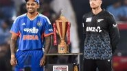 Sports News | Third T20I: India Win Toss, Opt to Field Against New Zealand