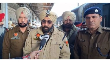 India News | Punjab: Tight Security Checks at Amritsar Railway Station Ahead of Republic Day