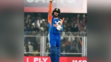 Sports News | Abhishek Sharma Slams Second-fastest T20I Fifty for India