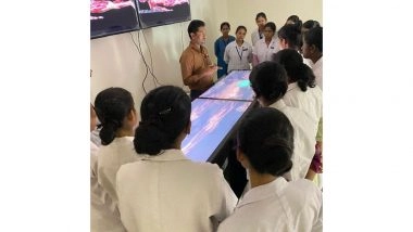 India News | Students at AIIA in Goa Learn Dissection of Body from Virtual Dissection Table