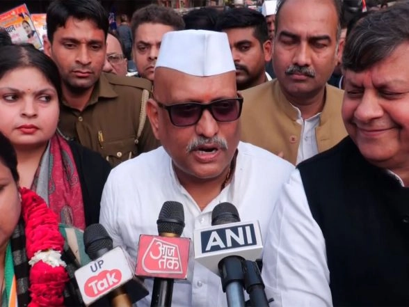 India News | Kanpur: UP Congress Chief Ajay Rai Slams BJP over Voter List, Manikarnika Ghat Row