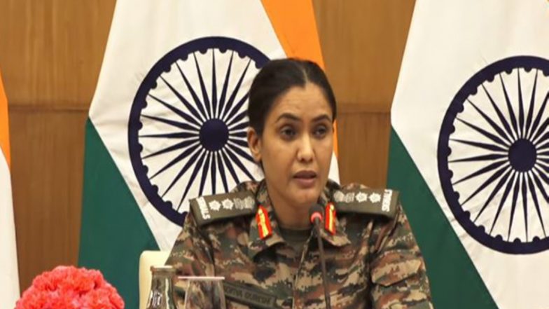 India News | Colonel Sofiya Qureshi to Be Conferred with the Vishisht Sewa Medal