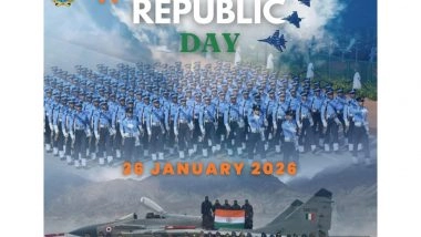 India News | Indian Air Force Extends Warm Greetings on Occasion of 77th Republic Day