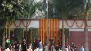 India News | R-Day 2026: BJP National President Nitin Nabin Unfurls Tricolour at Party Headquarters