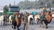 India News | Bactrian Camels, Zanskar Ponies, Raptors and Dogs; 77th Republic Day to Showcase Indian Army's Deep Bond with Its Service Animals