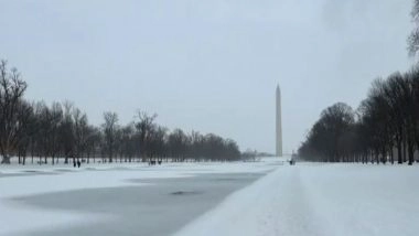 World News | US Reels Under Snowstorm, More Than 1 Million Customers Without Power: over 17000 Flights Cancelled