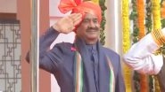 India News | R-Day: Lok Sabha Speaker Om Birla Unfurls Tricolour at His Residence in Delhi
