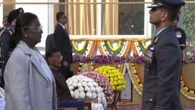 India News | Republic Day 2026: President Murmu Awards Ashok Chakra to Group Captain Shubhanshu Shukla