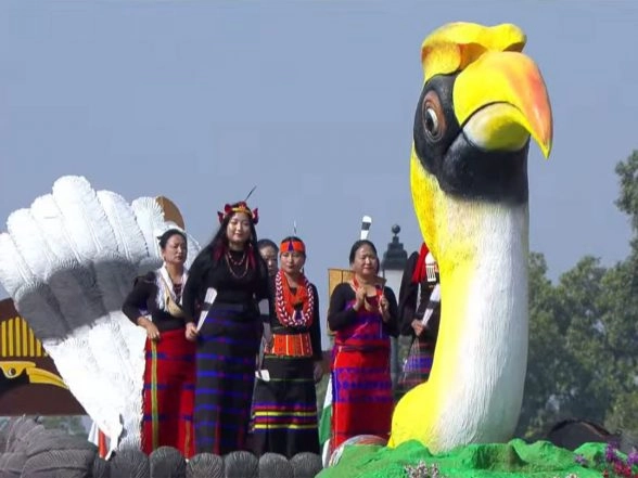 India News | Republic Day 2026: Nagaland Tableau Showcases Hornbill Festival as Model of Culture-led Tourism and Self-reliance